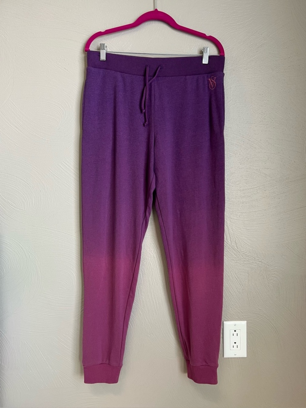 Victoria’s Secret Purple Ombre Jogger Sweatpants